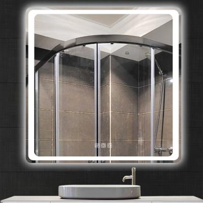 China Manufacturer Eclectic Display Defogger Full Length Mirror Led Backlit Light Vanity Mirror Illuminated Wall Mirror With Decorative Lights for sale