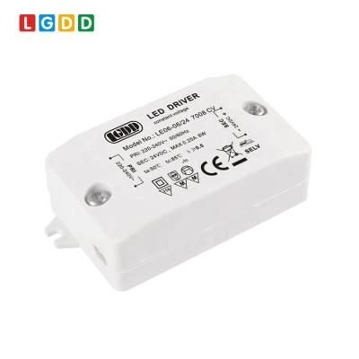 China Class 2 CE New ERP Mini Compact Power Supply Constant Voltage 12V 24V 6W LED Driver 7008CV; 7008CV-H for sale