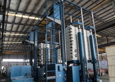 China SIEMENS Control Verticale Filter Press 5,5 m Breedte 3 lagen Automatische Filter Press Te koop