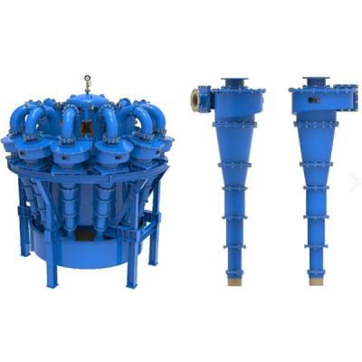 China Centrifugatieproces Hydrocyclone Separator Sand Slurry treatment Te koop