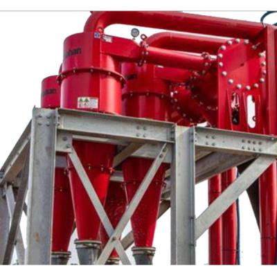 China Mild Steel Fine Particle Hydrocyclone Separator Clean Overflow Treatment for sale