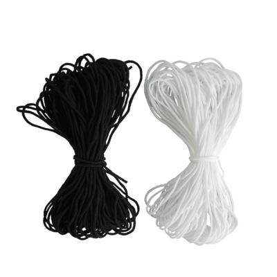 China 3mm black elastic earloop for sale