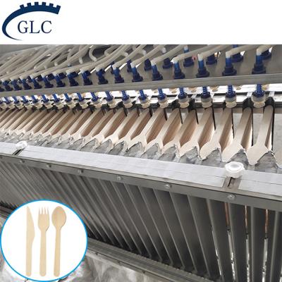 China Hotels Fully Automatic CGL Machine Serving Wooden Fork Knife Spoon Disposable for sale