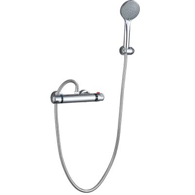 China With Slide Bar China Factory Price Bathroom Thermostatic Wall Shower Sets In The Wall Shower Set for sale