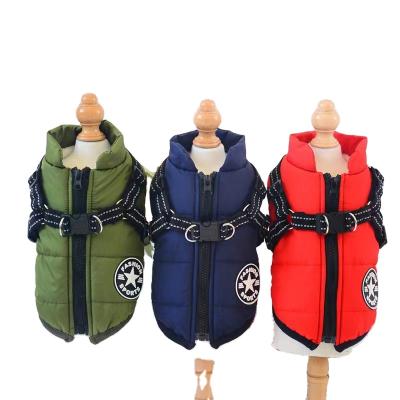 China Stocked Dog Winter Clothes Wholesale Vest Dog Clothes for sale