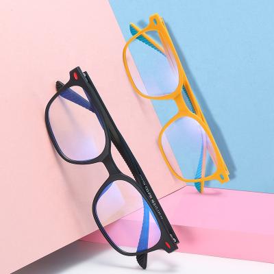 China New Fashionable Multicolor Kids Optical Frames Funny Blue Eye Blocker Glasses For Kids for sale