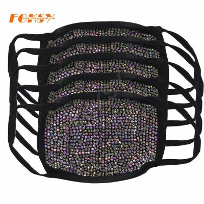 China Easily Transferred to Mask Bling Crystal Hot Fix Rhinestone Transfer Custom Design for Party Decoration for sale