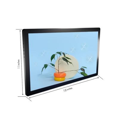 China Monitor de pantalla táctil industrial de 24 pulgadas Android 8.1 para publicidad en venta