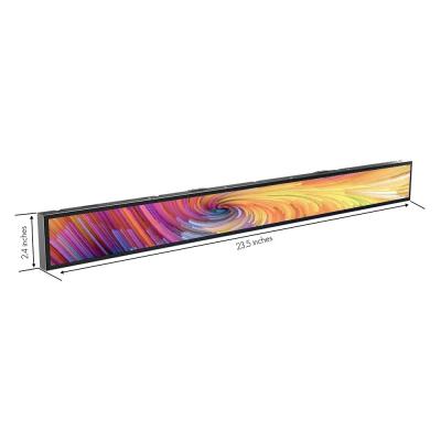 China 23.1 inch Stretch LCD-scherm Ultrawide Monitor 3840x1080 Te koop