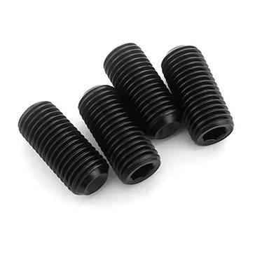 China Stainless Steel Stain Provides Black Carbon Steel Oxide Hex Socket Set Screws Concave End for sale