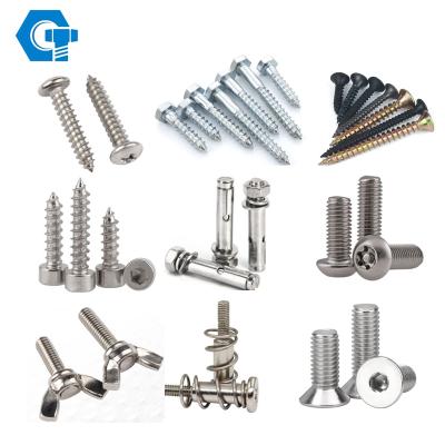 China Stainless Steel Manufacturers Wholesale Customized All Kinds Of Bolts Screw for sale