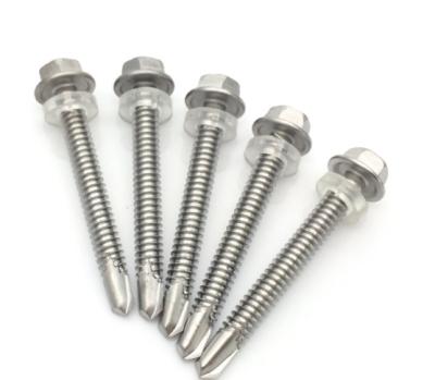 China Self Tapping Stainless Steel Cross Roofing Bolts Screws for sale