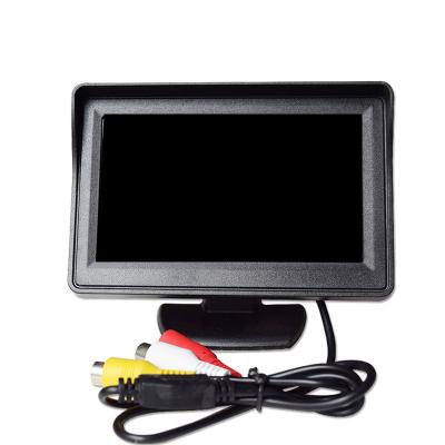 China High Quality Ultra Thin 4.3 Inch DSP Mini Car LCD Monitor for sale