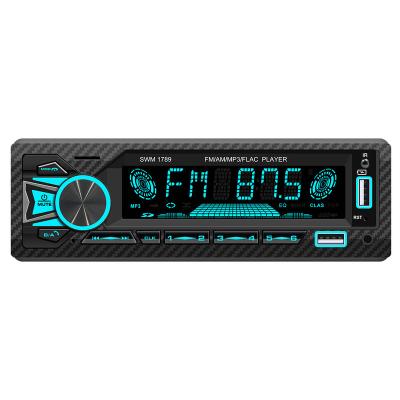 China Easy Installation 1 DIN Radio Stereo MP3 Player In-dash Single Car BT FM/AM/USB/TF Audio Receiver for sale