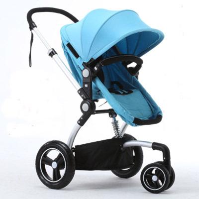 China Dismountable hot sale high quality tricycle high view foldable baby stroller for sale