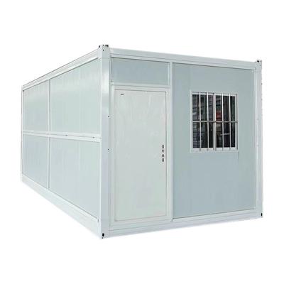 China Contemporary Fast Build 20ft Container House Camping Container Home Office Portable Prefab Modular Collapsible Tiny Container for sale