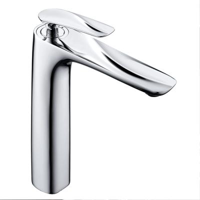 China Contemporary China Single Hole Bathroom Sink Faucet Tall Basin Faucet for sale