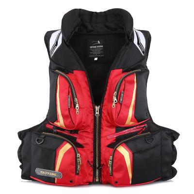 China Wholesale Waterproof Life Buoyancy EPE Foam Life Vests Detachable Vest Jacket Super Fishing Swim Fishing Life Vest Jacket For Adult for sale