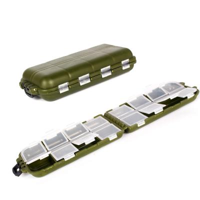 China Shipping EASYPOO 16 Compartments Mini Storage Box Fishing Tackle Box Bait Hook Bait Box PESCA Fishing Tackle Accessories for sale