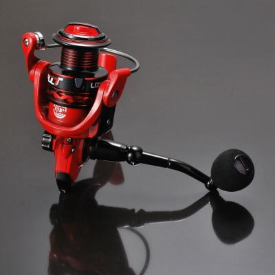 China All Fishing Reels Best Red Fishing Reel 500 - 6000 CNC Metal Reel Aluminum Spinning Reel Fishing 5.1:1 5.2:1 High Speed ​​Spinning Reel Fishing Reel for sale