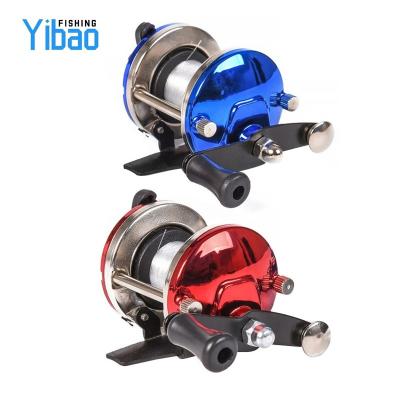 China YIBAO Mini Slow Jigging Trolling Reels Aluminum Alloy Fishing Rig Small Trolls Carp Raft Fishing Wheel Winter Ice Fishing Reel for sale