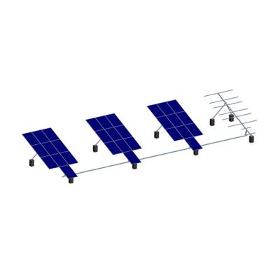 China Single Axis Commercial High Quality Hot Galvanizing Automatic Solar Tracker for sale