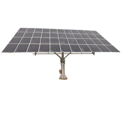 China Factory Price Commercial Hot Galvanizing Solar Tracking Bracket 10 KW Solar Tracker With Wind Sensor for sale