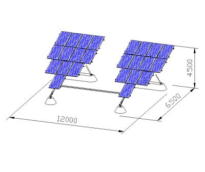 China Solar Home System Solar Tracker Bracket Home Use Sun Tracker Jhsp01-5kw for sale