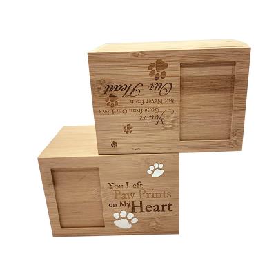 China Competitive price viable dog gifts pet memorial urn or custom memorial box pet urn for sale