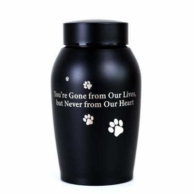 China American style urn for dogs small ashes cremation urns for dog ashes metal casket and pet casket from China for sale