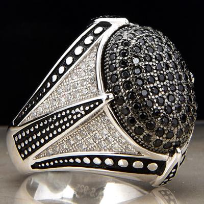 China 2019 China Wholesale New Products Fashionable Dubai 925 Silver Men Ring Jewelry xp for sale