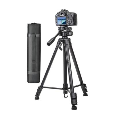 China YUNTENG VCT-590 PORTABLE Professional Portable Travel Camera Tripod Position Aluminum Tripod for Digital Video Camera for sale