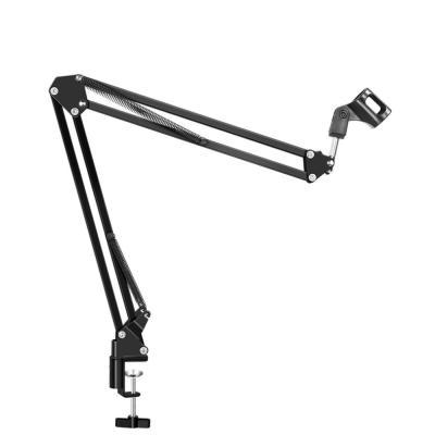 China Microphone/Lightweight/Tablet/Phone Clip Cantilever Phone Tablet Holder NB35 Flexible Light Desk Stand Long Arm Microphone Cantilever Stand for sale