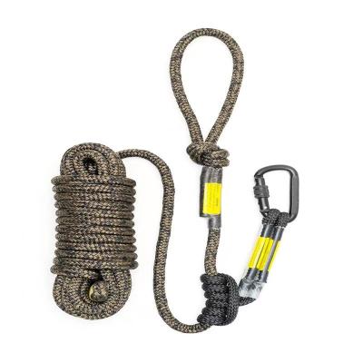 China 2022 New Outdoor Climbing Polyester High Tensile Life Safe Climbing Nylon Rope for sale