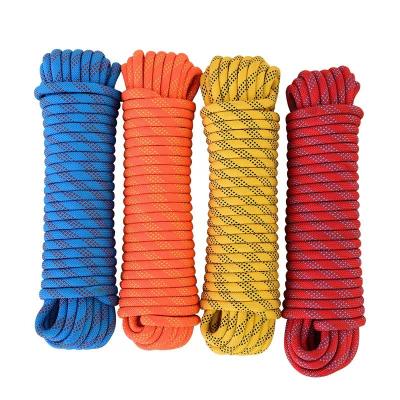 China Packing Plastic Bundle Tying 2022 New Mountaineering Sonelon Rescue Double Hook Descent Outdoor Fast Climbing Rope for sale