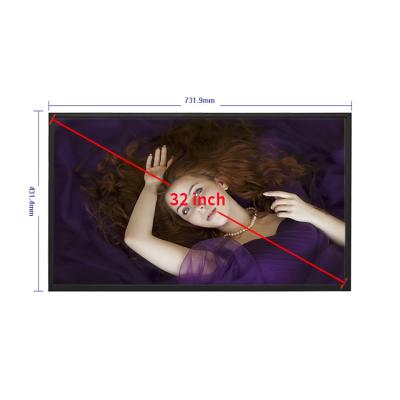 China 2022 Newest TFT LCD TV Screen 32 Inch 4K TFT LED Display Waterproof 32 Inch LCD Screen Android SMD LCD Signage for sale