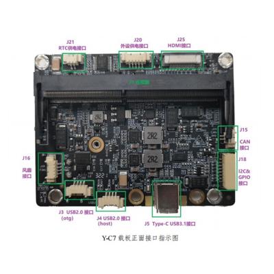 China Plink Competitive Price Artificial Intelligence UAV Y-C7 Core Carrier Board Industrial Development Board Y-C7 for sale