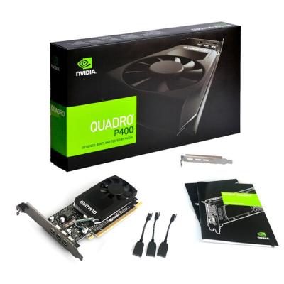 China Leadtek Quadro Supply P400 2GB GDDR5 64bit 32GBps 30W Professional Desktop Computing Graphics Card for sale