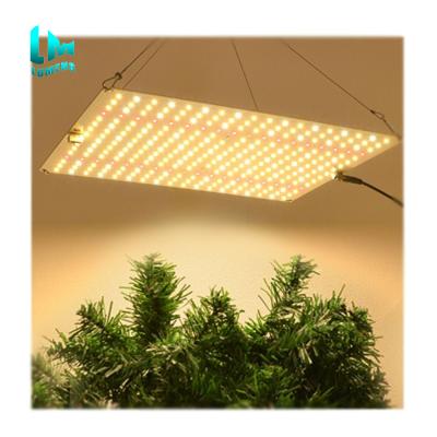 China Seed starting professional manufacturer lm281b 120w 140w UV IR grow lights dimmable full spectrum indoor plants led panel grow light for sale