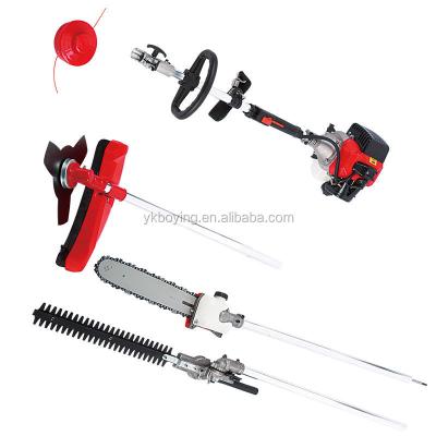 China 2-Stroke 49cc 4 in 1 Brush Cutter Chainsaw for sale