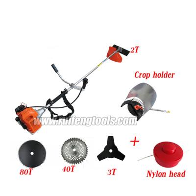 China 2-Stroke Brush Cutter Gasoline Shoulder Brush Cutter Grass Trimmer Weedeater for sale