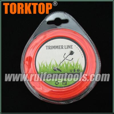 China 2-Stroke 4.0mm Nylon Grass Trimmer Grade Blister Card Trimmer Line 1.6mm 2.0mm for sale