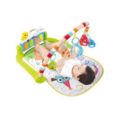 China Toy Hot Sale Comfortable Baby Electronic Piano Play Mat Baby Gym Soft Mat Toys Piano Keyboard Musical Game Mat For Infant Fitness Carpet for sale