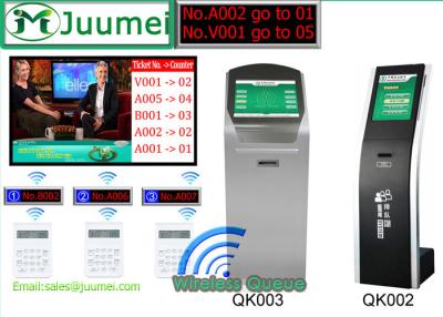 China AUTO Touch Screen Bank Queue Ticketing System With 80mm Thermal Queue Ticket Printer for sale