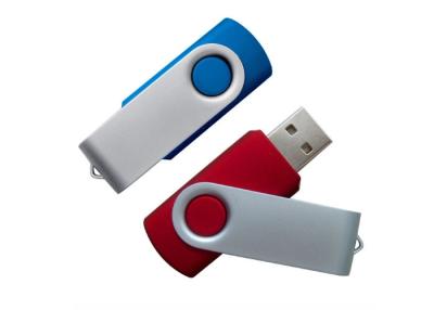 China Swivel Gift USB Flash Drive 2GB 4GB 8GB Logo Custom Printing Plastic Case Gift OTG for sale