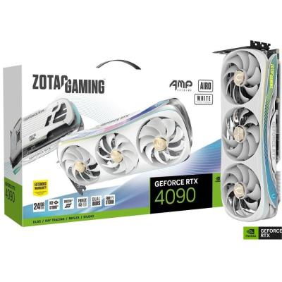 China ZOTAC RTX 4090 AMP AIRO WhiteEdition NVIDIA 4080Ti Extreme rtx GPU Desktop Computer Graphics Card Replace In Six Months for sale