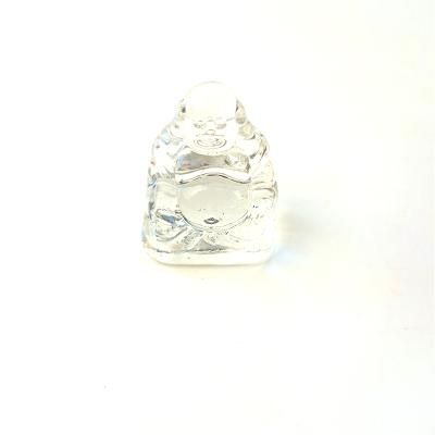 China Europe Hot Selling Crystal Quartz Carving Buddhafor White Crystal Decoration For Home Decoration for sale