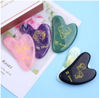 China Europe Rose Quartz Crystal Fishtail Dolphin Natural Wholesale Guasha Crystal Massage Tools for Healing Beauty for sale