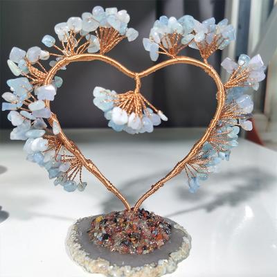 China Wholesale High Quality Crystal Gravel Crystal Tree Europe Energy Crystal Tree For Ornament for sale