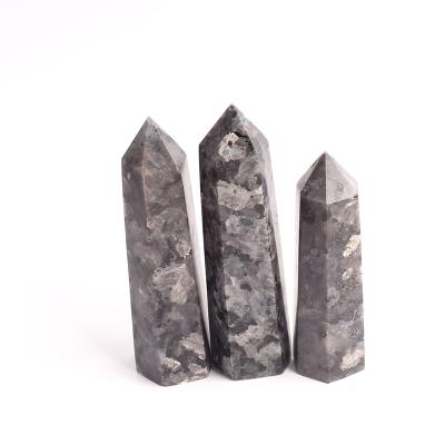 China China hot selling nature spectrolite quartz tower crystals healing magic wand for home decoration for sale